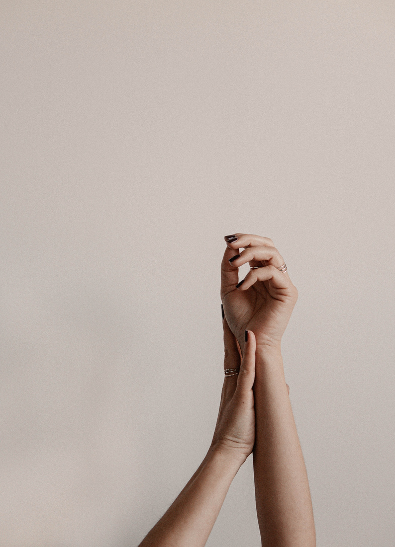 Close-Up Shot of a Person's Hands